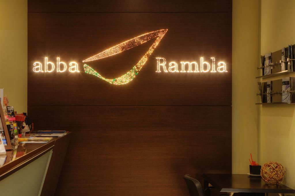 Abba Rambla Hotel Barcelona Zewnętrze zdjęcie